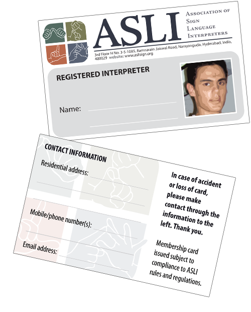 ASLI ID Card
